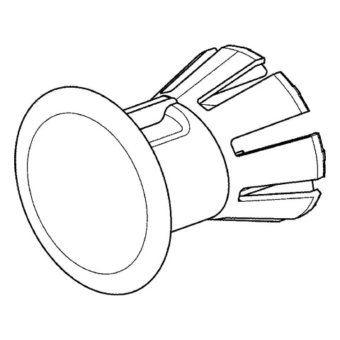 Grohe - Verschlusskappe 49016 für Euro-Keramik WC-Kombination alpinweiß
