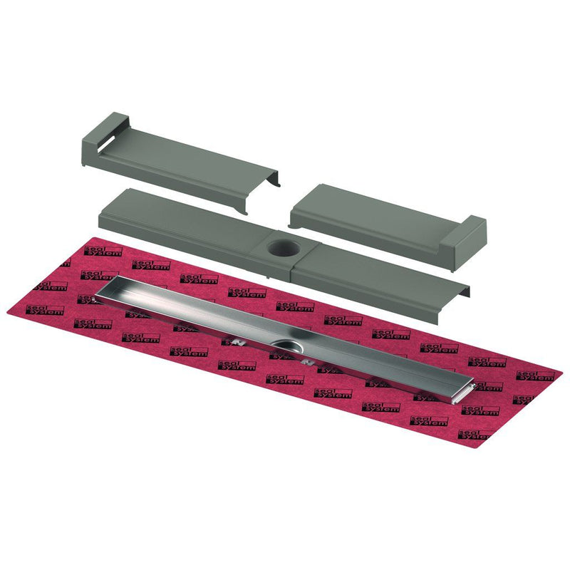 TECE SE - TECEdrainline-Evo Duschrinne, 700 mm befestigte Seal System Dichtmanschette