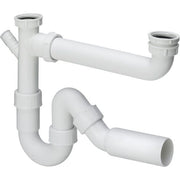 Viega - Ablaufverbindung 79485.20 11/2 x 50mm x 90-310mm Kst. weiss