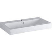 Geberit Vertriebs - Aufsatzwaschtisch ICON, 750x485mm m. Hl., m. Ül., weiß, KeraTect
