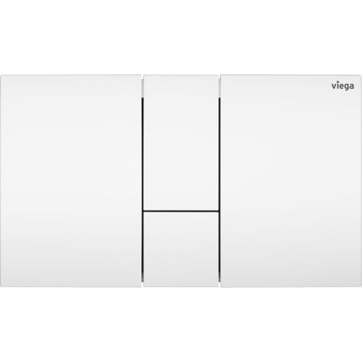Viega - WC Betät.-Pl. VISIGN for Style 24 8614.1 aus Kunststoff weiß alpin