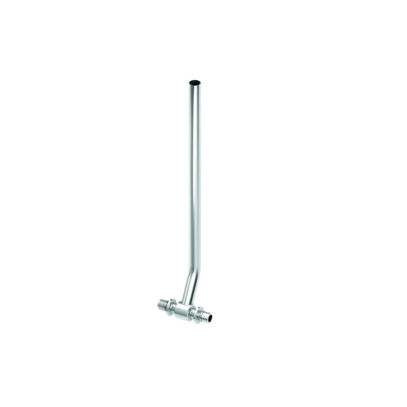 TECE SE - TECEflex HK-Montage-T-Stück, L: 330mm für 16mm Rohr, vernickelt, # 715016