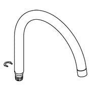 Grohe - U-Auslauf 13372 chrom