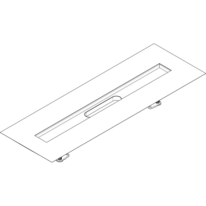 Hansgrohe - uBox universal Installationsset 800 mm für befliesbare Duschrinnen