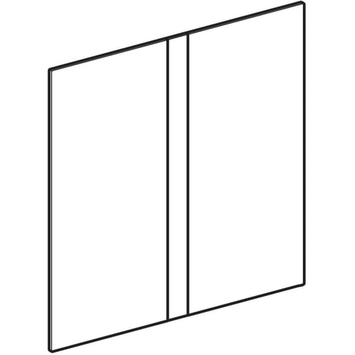 Geberit Vertriebs - Typ 40 Abdeckplatte für UR-Strg. IR Square, sandgrau