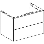 Geberit Vertriebs - ONE Unterschrank für WT/-Platte 2 Schubl., 74x50,4x47cm, schwarz matt