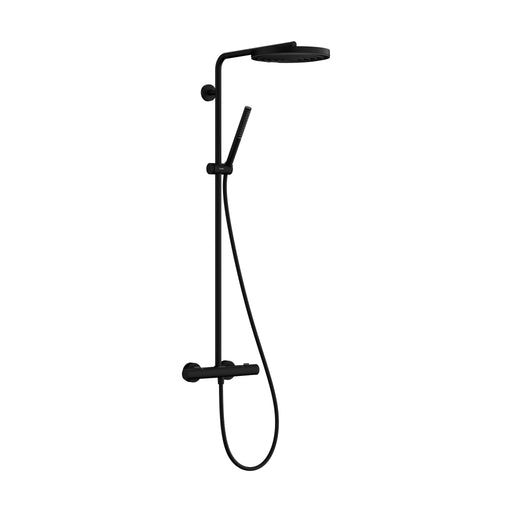 Hansgrohe - Showerpipe Pulsify S Puro 260 1jet Brausethermostat Aufputz mattschwarz