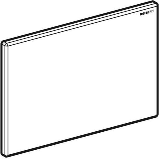 Geberit Vertriebs - Abdeckplatte zu SIGMA UP-SPK mattverchromt