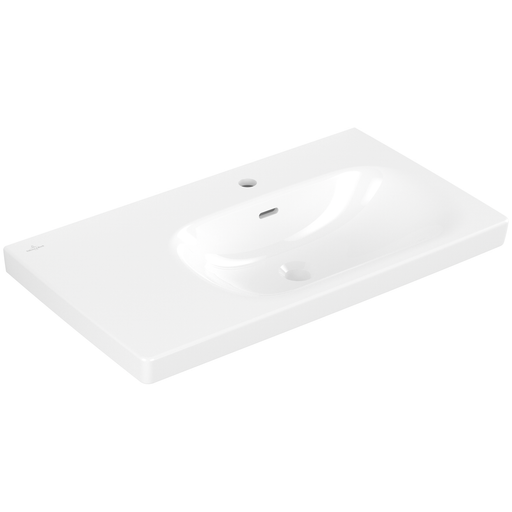 VILLEROY & BOCH - SchrankWT Skyla 5A52R1 800x460mm re-eckig BP re 1HL. m. ÜL. we Alpin c