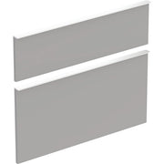 Geberit Vertriebs - Schubladenfront Platin, 2 Stück zu ICON WTU 840377
