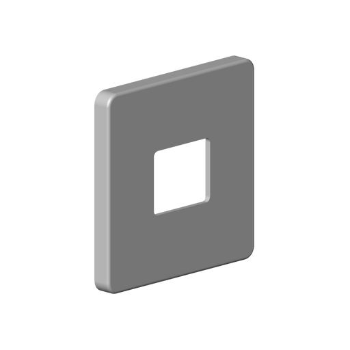 Dornbracht - Rosette Ersatzteile 092771011 131 x 12,5 x 131 mm platin mat