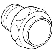 Grohe - Eingangsverschraubung 37133 für Eckmontage zu WC-Druckspüler DN20 chrom