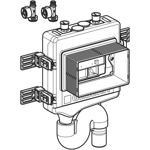 Geberit Vertriebs - HS50 Hygienesp. mit 2 Wasseranschl. mit Sensor, d:50mm