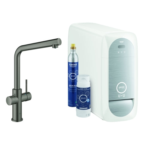 Grohe - BLUE Home Starter Kit 31454 Bluetooth/WIFI L-Ausl. hard graphite geb