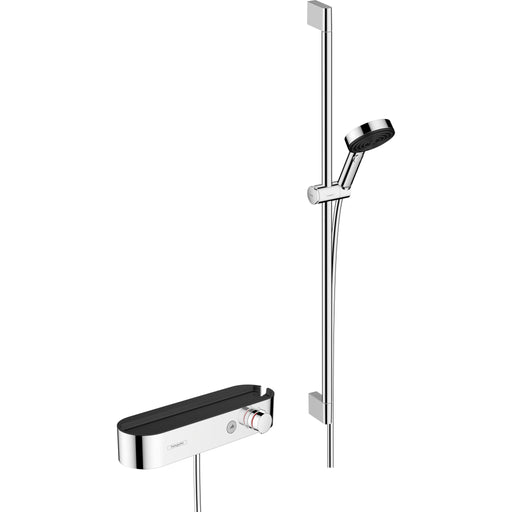 Hansgrohe - Brausesystem PULSIFY 105 Relaxation Brausethermostat Stange 900mm chrom