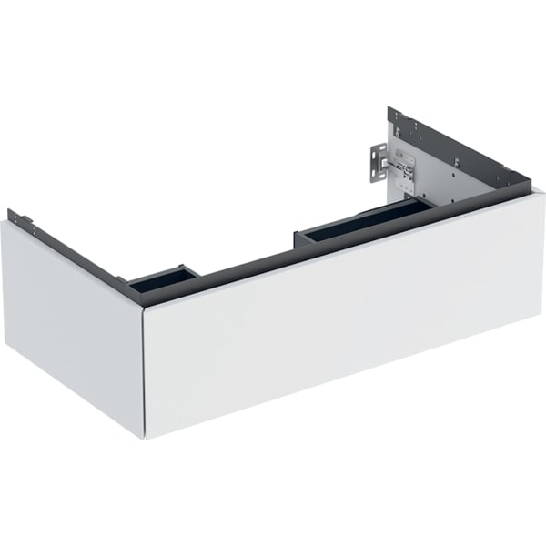 Geberit Vertriebs - ONE Unterschrank für WT/-Platte 1 Schubl., 88,8x26,6x47cm, weiß matt