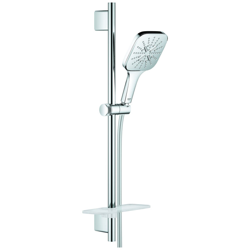 Grohe - Brausestangenset RAINSHOWER 130 SmartActive Cube 26583 600mm Abl. chrom