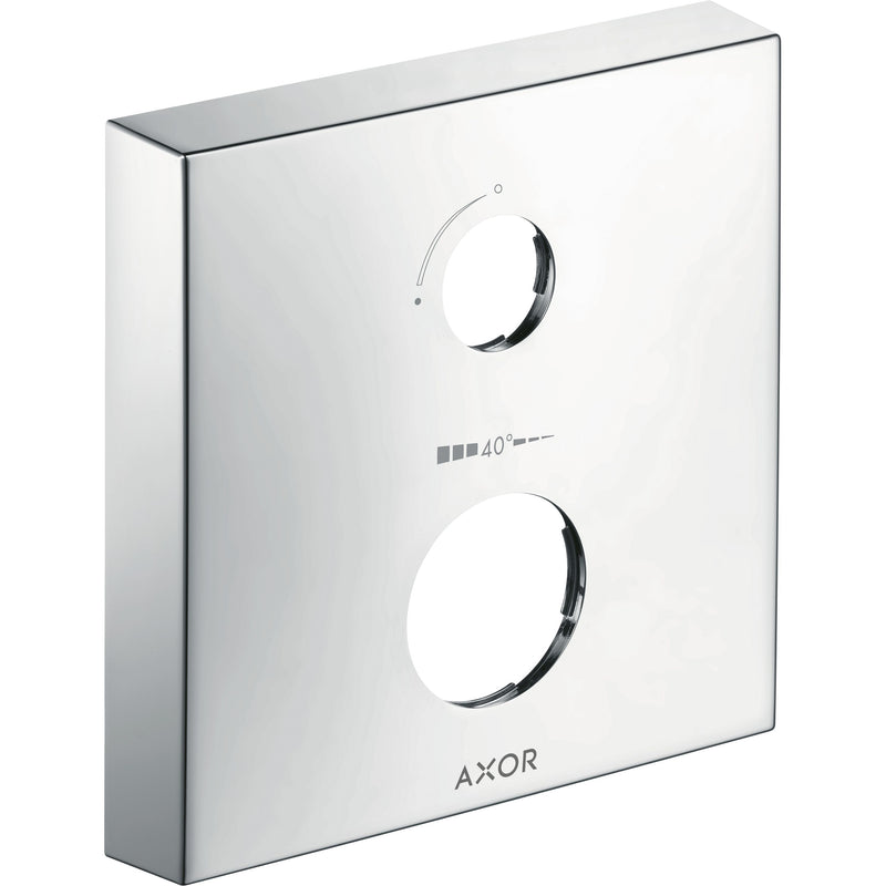 Hansgrohe - Verlängerungsrosette AXOR eckig Pfeil 2-Loch chrom