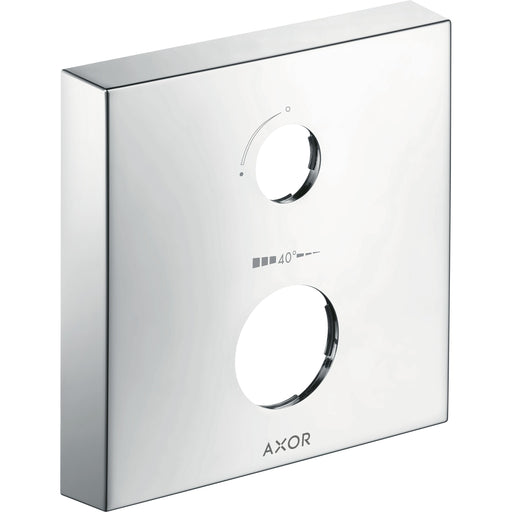 Hansgrohe - Verlängerungsrosette AXOR eckig Pfeil 2-Loch chrom