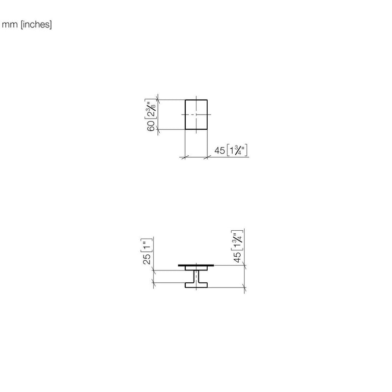 Dornbracht - Türgriff SYMETRICS 11000980 chrom