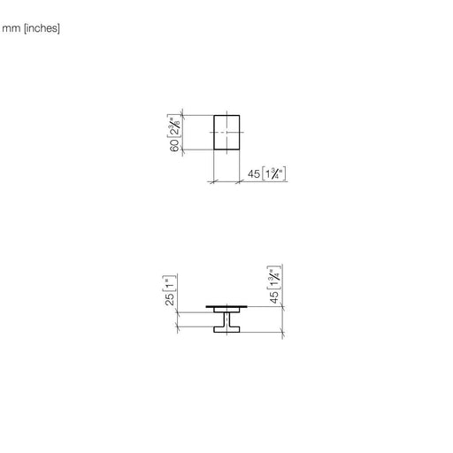 Dornbracht - Türgriff SYMETRICS 11000980 chrom