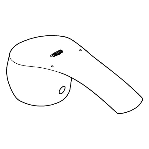 Grohe - Hebel 46897 Metall chrom