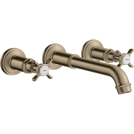 Hansgrohe - 3-Loch WT-Armatur AXOR MONTREUX 16532820 Fertigset brushed nickel