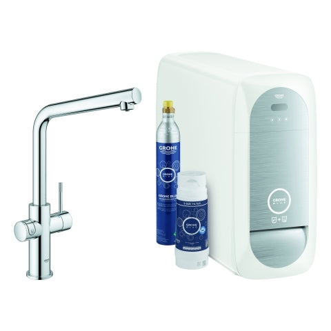 Grohe - BLUE Home Starter Kit 31454 Bluetooth/WIFI L-Auslauf chrom