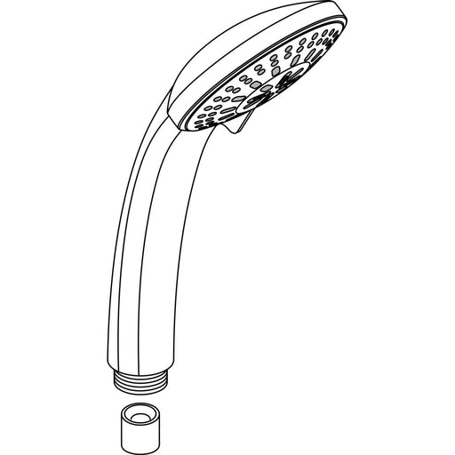 Ideal Standard - 3-Funktionshandbrause IDEALRAIN B9401 80mm chrom