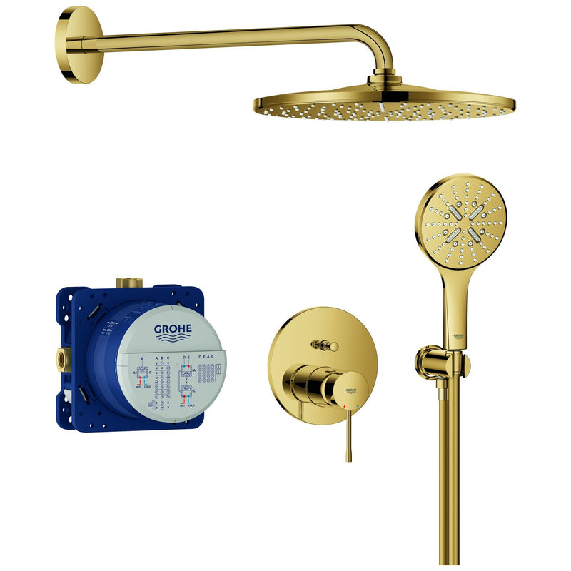 Grohe - UP-Duschsystem Essence 25287 2 WU KB Rainshower Mono 310 cool sunrise