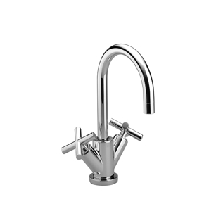 Dornbracht - WT-ELB mit Ablaufgarnitur TARA 22512892 Dark Platinum gebürstet