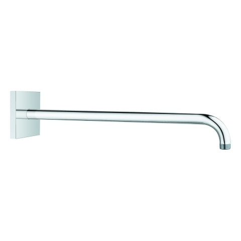 Grohe - Brausearm RAINSHOWER Metall 26145 eckige Rosette Ausladung 422mm chrom