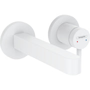Hansgrohe - 2-Loch Waschtischmischer Unterputz FINORIS F-Set kurzer Auslauf mattweiß