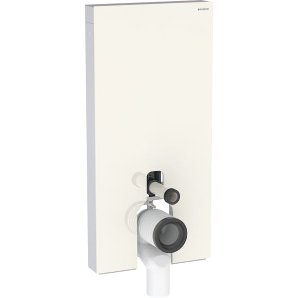 Geberit Vertriebs - Monolith Plus Sanitärmodul f. SWC 101cm, Glas sand-grau /Aluminium