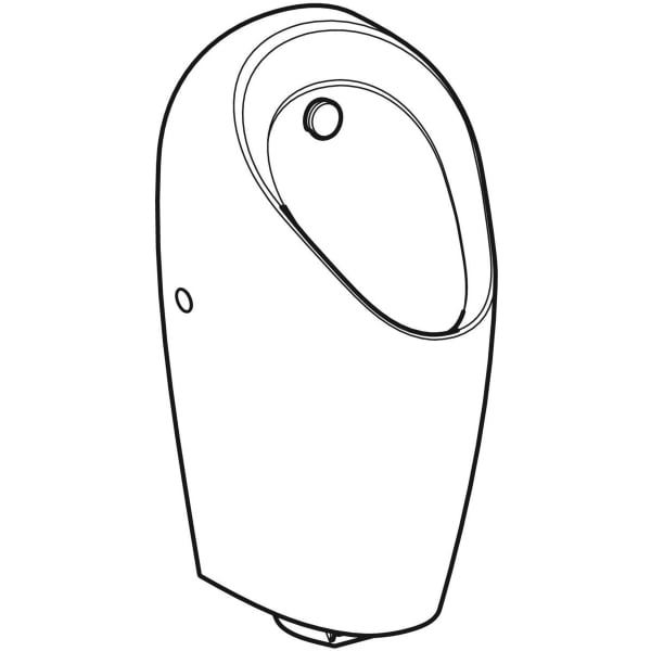 Geberit Vertriebs - Urinal Selva, für integrierte Steuerung