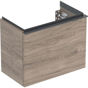 Geberit Vertriebs - iCon Unterschrank für HWB, 1 Schubl. 52x41,5x30,7cm, Nussbaum hicko./Gr. Lava