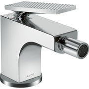Hansgrohe - Bidetmischer AXOR Citterio Hebelgriff m.Zugstange Rautenschliff chrom