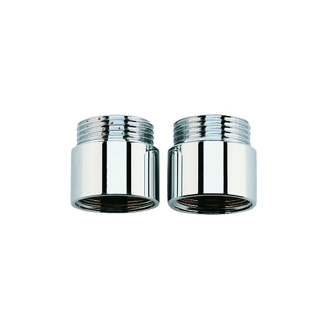 Grohe - Verlängerung 20 mm 07130 für Wandbatterien 1/2 2 Stück chrom