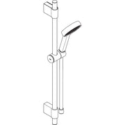 Hansgrohe - Brauseset Activera Select S 95 2jet EcoSmart mit Brausestange Typ 72 chrom