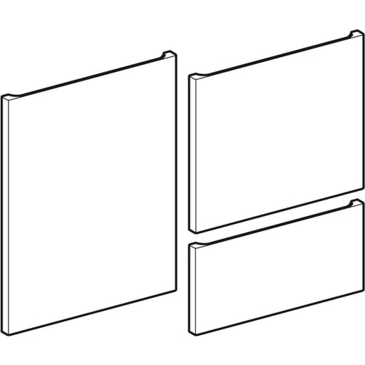 Geberit Vertriebs - Front Set, Eiche, RENOVA Nr.1 Plan Seitenschrank, Modell 869032