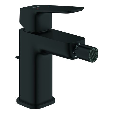 Grohe - EH-Bidetbatterie Cubeo 101810 Zugstangen-Ablaufgarnitur matt black