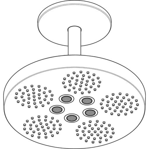 Hansgrohe - Kopfbrause AXOR One 280 2jet Deckenmontage chrom
