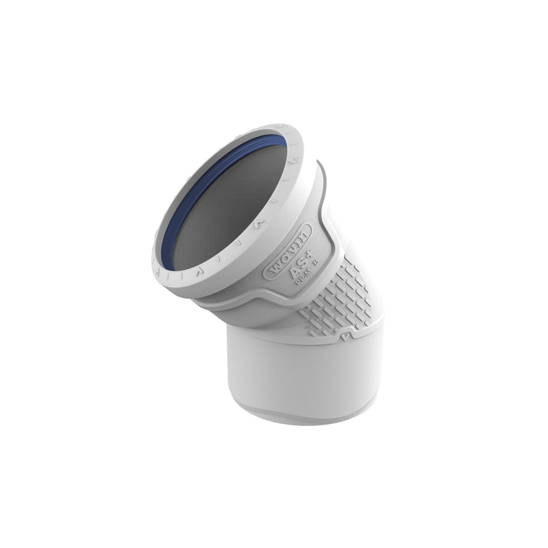 Wavin - Bogen AS+ DN 125 15 Grad