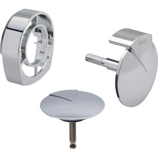 Viega - Ausstattungsset Multiset Trio 6161.05 aus Kunststoff verchromt