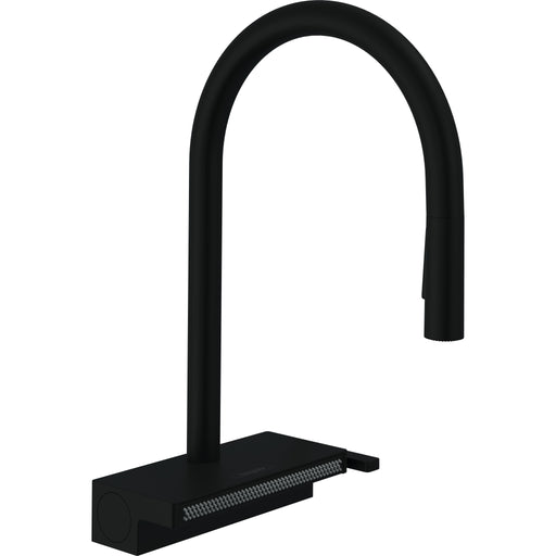 Hansgrohe - Spültischmischer 170 Aquno Select M81 Ausziehbrause 3jet sBox mattschwarz