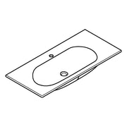 Grohe - Möbelwaschtisch ESSENCE Keramik 39566 1000x460 mm PureGuard alpinweiß