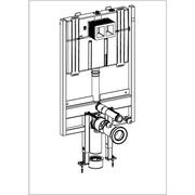 VILLEROY & BOCH - Vorwandelement compact für Trocken- bau A18 Typ 92247600 Bauhöhe 1185mm
