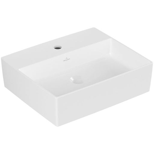 VILLEROY & BOCH - AWT MEMENTO 2.0 4A07 500x420mm mittl HL durchgest o ÜL Eckig Weiß Alpin C