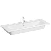 VitrA Bad - Möbelwascht. Integra 1200 x 465 mm 1 Becken 1 Hahnloch 1 Überlauf Weiß HGL