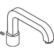Hansgrohe - Auslauf für 4-Loch Wannenbatterie Citterio 98718000 verchromt